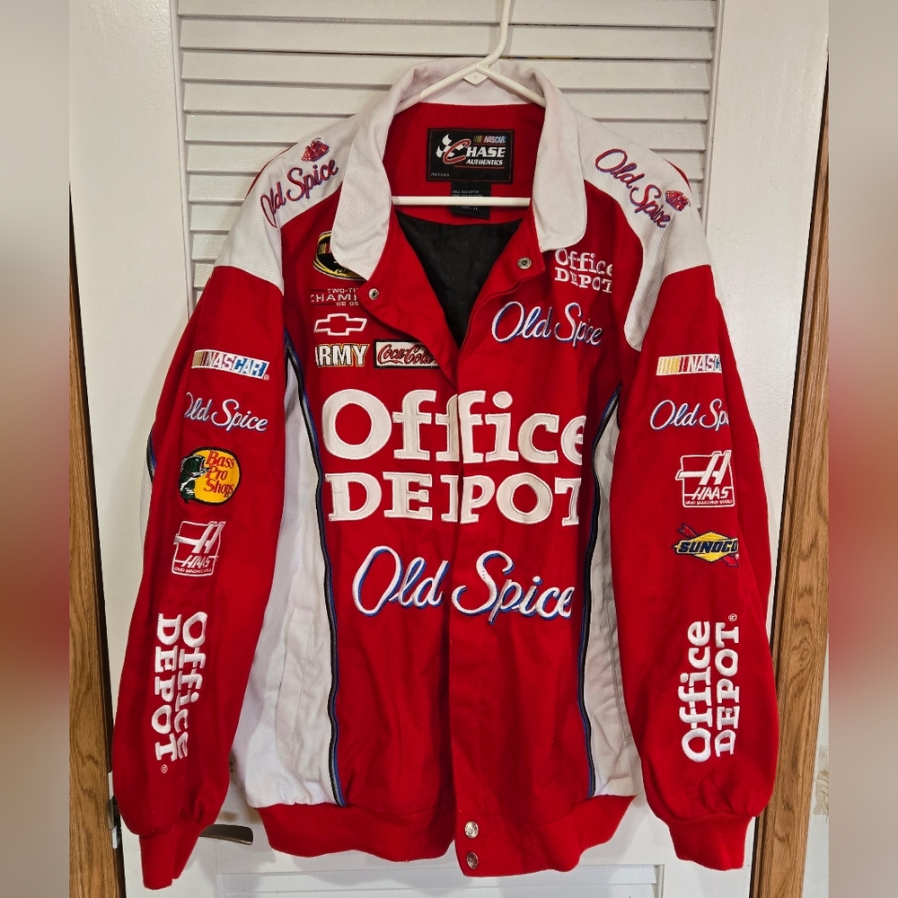 Tony Stewart Office Depot Jacket Vintage - XL